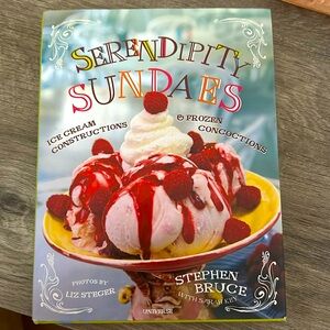“Serendipity Sundaes” coffee table / recipe book